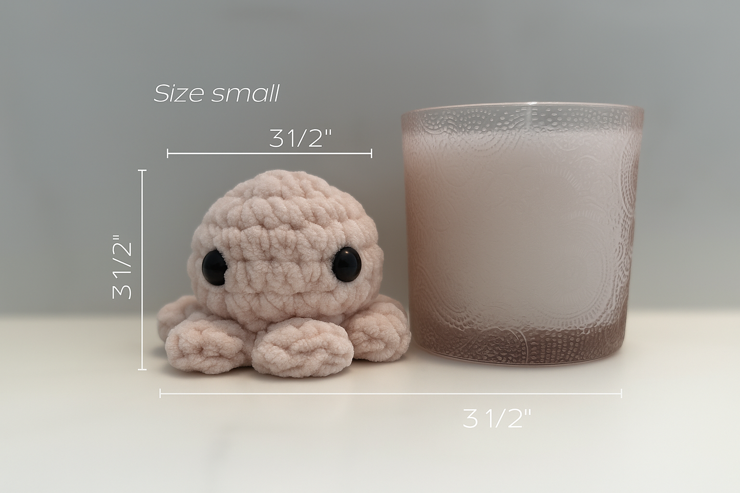 Small Octopus Buddy Baby Blue