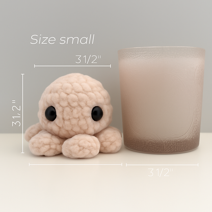 Small Octopus Buddy Pink