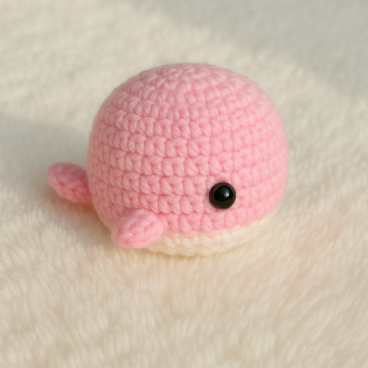 Tiny Tail Whale Pink