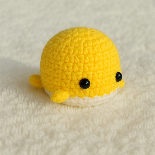 Tiny Tail Whale Yellow